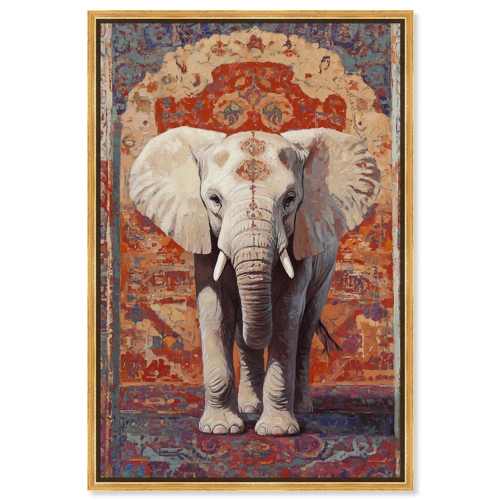 Elephant Archway Canvas by Art Remedy