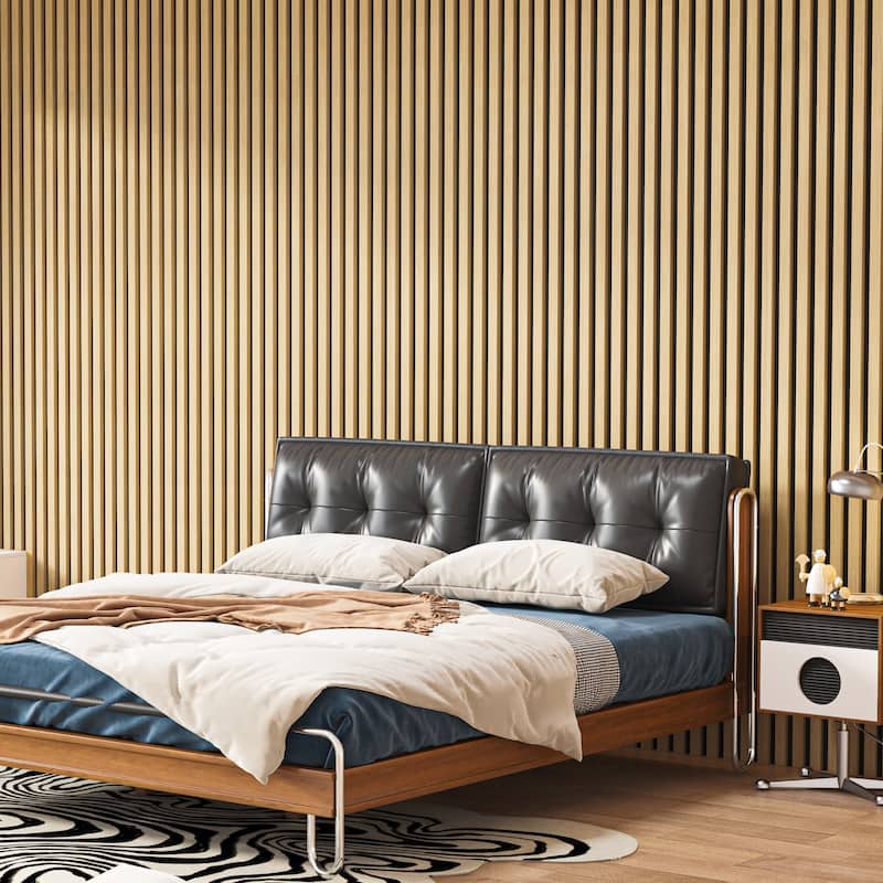 Art3d 2-Pack MDF Acoustic Grille Panels – 24"x95.7" Sound-Absorbing Wall Panels - N/A