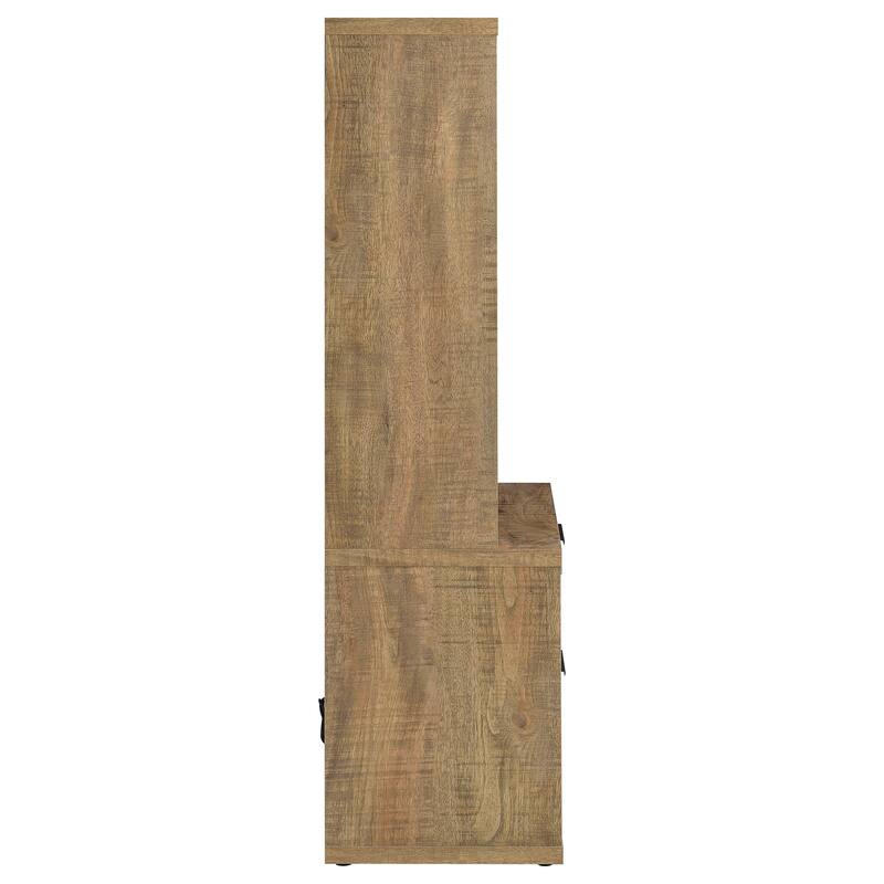 Westpark 3-Piece Bedroom Set Bookcase Headboard