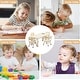 preview thumbnail 13 of 12, Kids Table and Chair Set, Height Adjustable Toddler Table and 4 Chairs Set for Ages 2-10