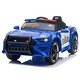 preview thumbnail 18 of 16, 12V Kids Ride On Car ,Police sports car,2.4GHZ Remote Control,LED Lights,Siren,Microphone - 43.3"(L)x22"(W)x17.8"(H)