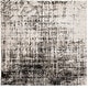 preview thumbnail 65 of 90, SAFAVIEH Adirondack Lida Modern Abstract Distressed Rug 4' Square - Silver/Black - Square