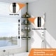 preview thumbnail 4 of 5, Shower Organizer Caddy - 7.9"D x12.6"W x 125"H