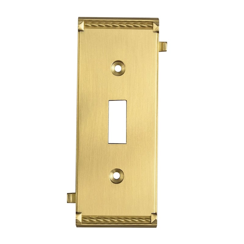 Elk Home Clickplates Brass Metal 1 Inch Wide Clickplate