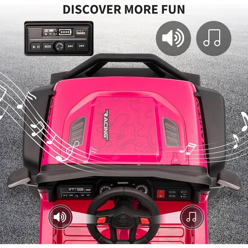 Electric Vehicles 12V Ride on Car for 3+ Kids Best Gift