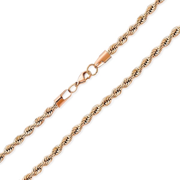 Wellingsale 14k Yellow Gold Polished 1.5mm Heavy Solid Diamond Cut Rope Chain Necklace