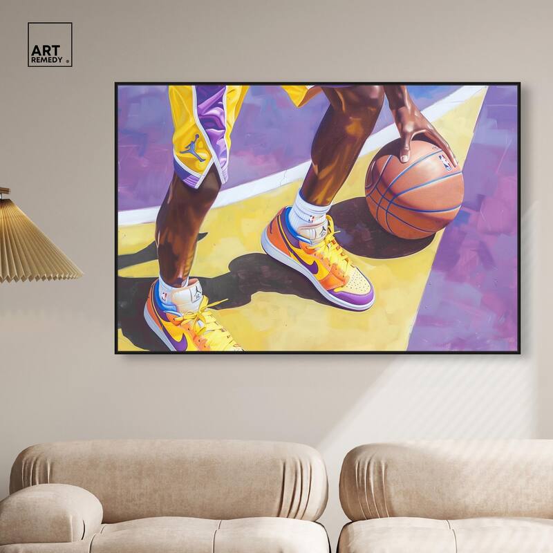 Legend Court Canvas by Art Remedy