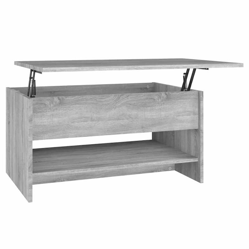 vidaXL Coffee Table Lift Top End Table Accent Side Sofa Table Engineered Wood - 31.5" x 19.7" x 16.7"