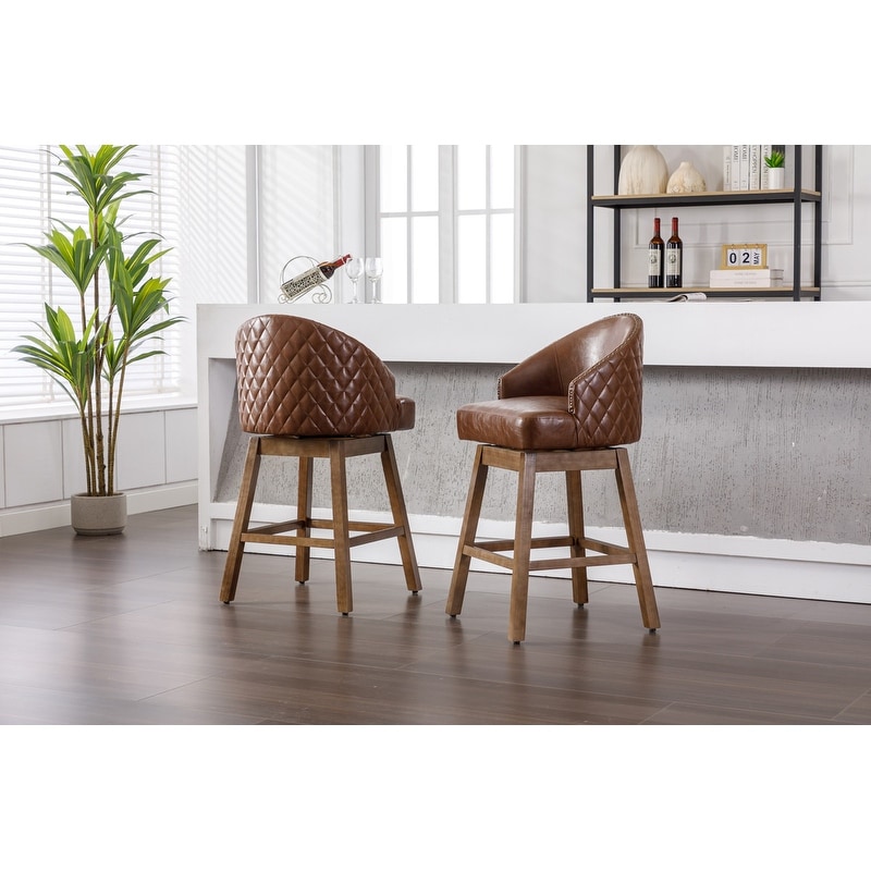 Swivel bar stools with 4 legs discount