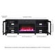 preview thumbnail 18 of 56, Quincy TV Stand with Fireplace Insert