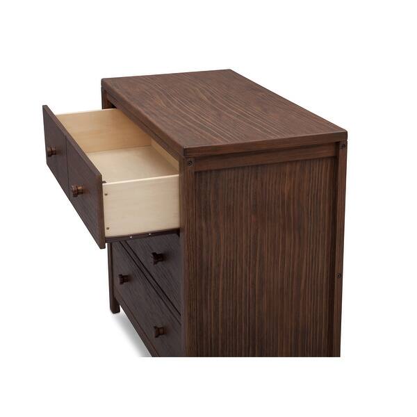 delta cambridge dresser rustic grey Cambridge 3 Drawer Dresser with Interlocking Drawers