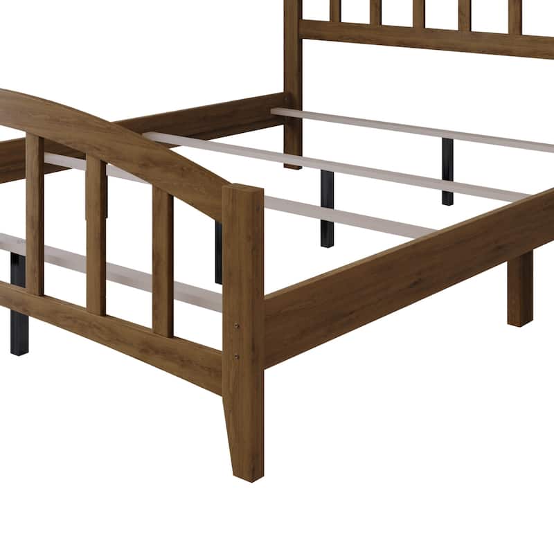 Clayfell Nogales Wood Panel Bed