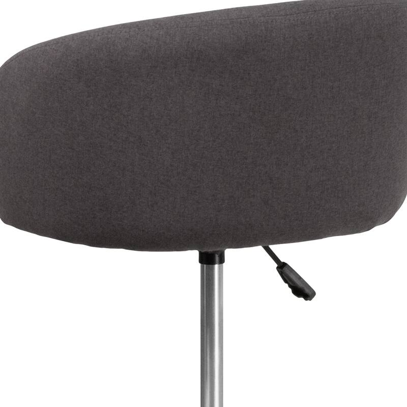 Contemporary Adjustable Height Barstool - 21"W x 18.5"D x 32.5" - 41"H