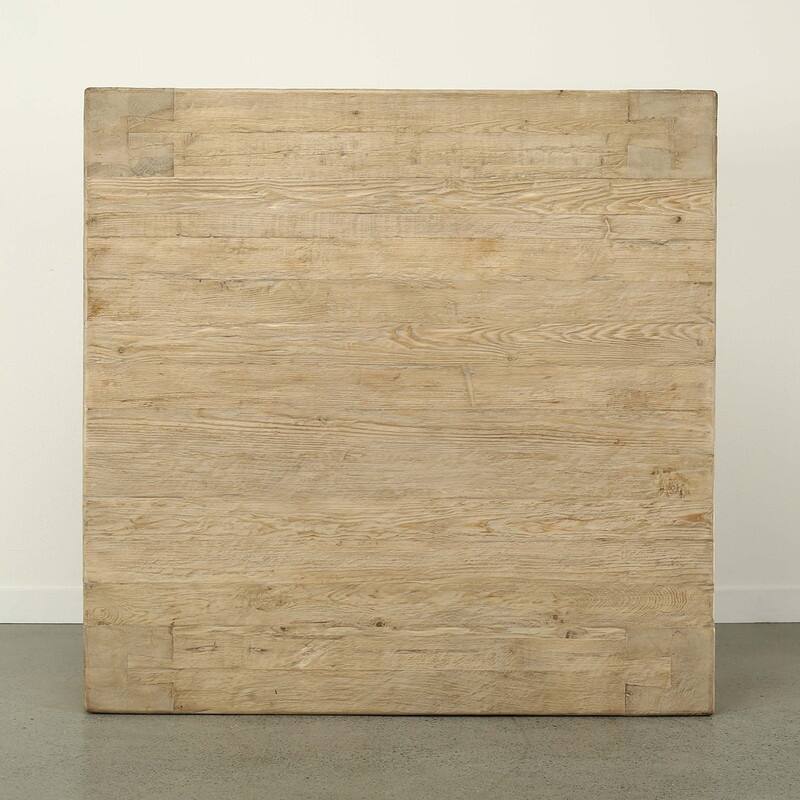 55" Square Ravello Coffee Table Weathered Warm Wood Tone