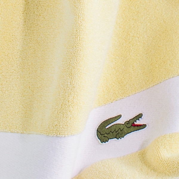 Lacoste Sport Stripe 6-Piece Supima 100% Cotton Bath Towel Set