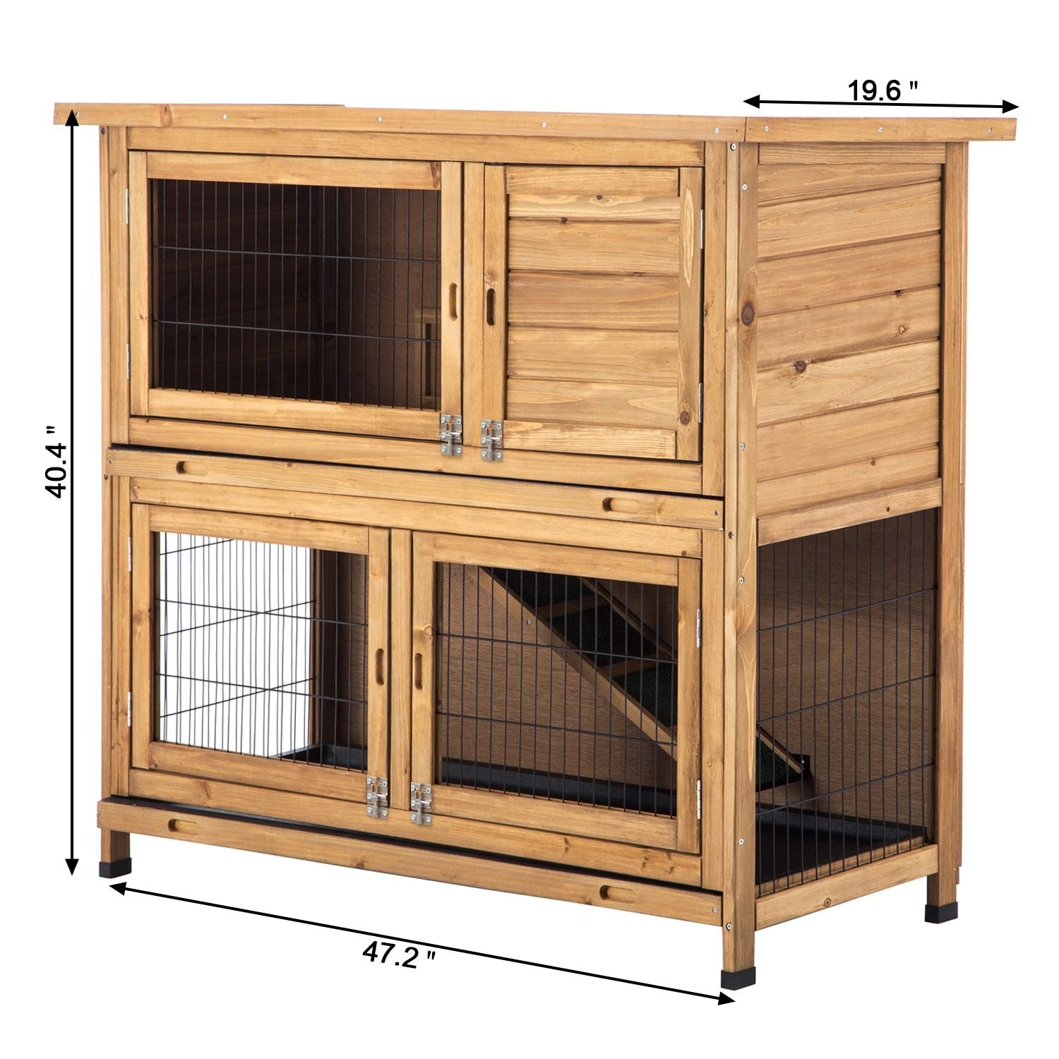 waterproof rabbit hutch