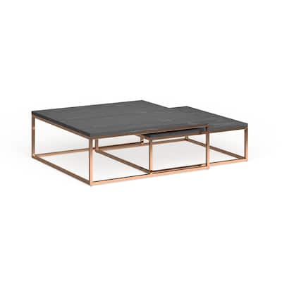 SEI Furniture Rihng Nesting Cocktail Tables 2pc Set