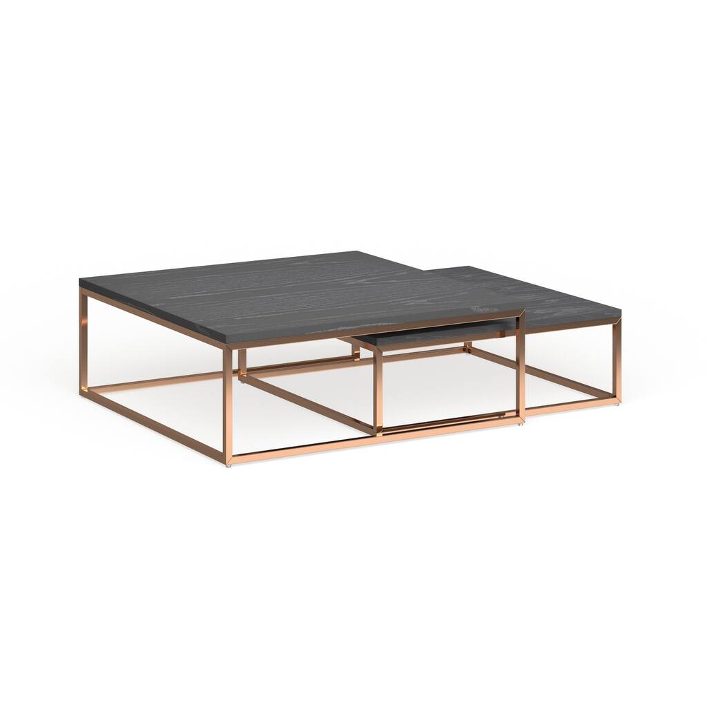 SEI Furniture Rihng Nesting Cocktail Tables 2pc Set