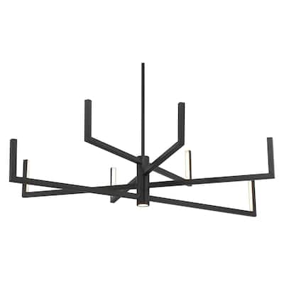 Kovacs P1478-L Articular 8 Light 36" Wide LED Abstract Chandelier