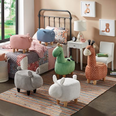 iQ Friends - Animal Ottomans by iNSPIRE Q Junior