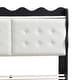 preview thumbnail 12 of 55, Upholstered Platform Bed Frame with LED Light Bar and USB