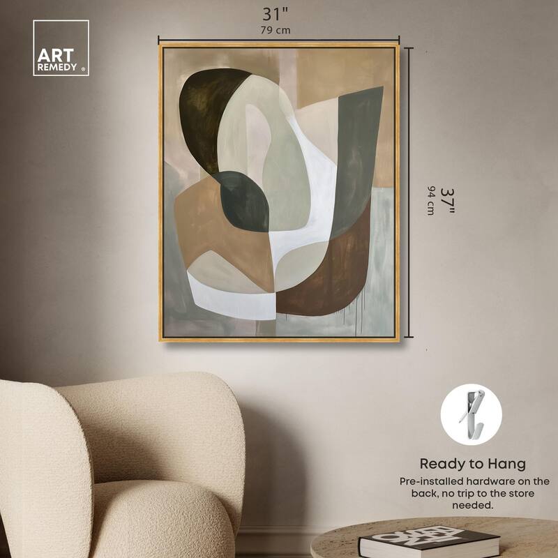 Soft Reverberations II Canvas by Art Remedy