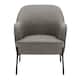 Option Grey Faux Leather