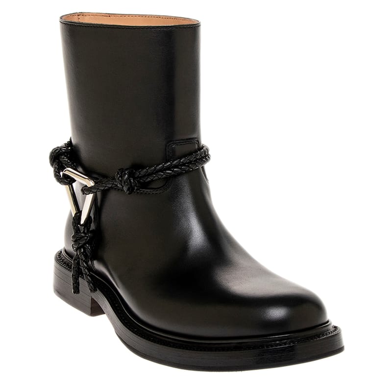 Bottega Veneta James Ankle Boot - Black - 38.5 EU