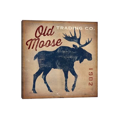 iCanvas "Old Moose Trading Co." by Ryan Fowler Canvas Print