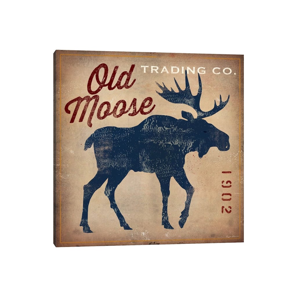 iCanvas "Old Moose Trading Co." by Ryan Fowler Canvas Print