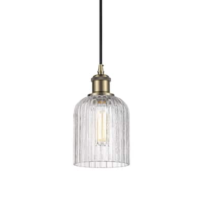 Innovations Lighting 516-1P-9-5 Bridal Veil Pendant Bridal Veil 5"