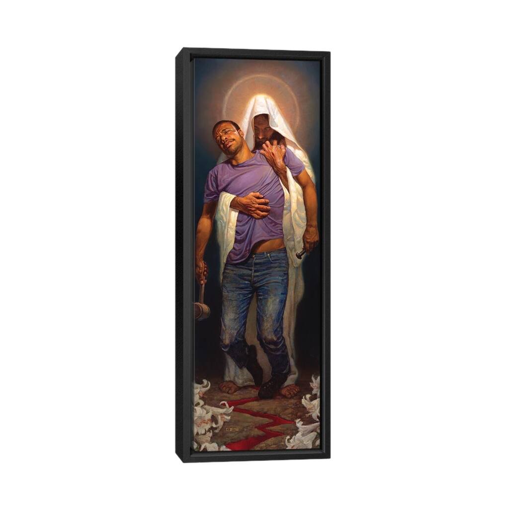 iCanvas "Forgiven II" by Thomas Blackshear II Framed Canvas Print