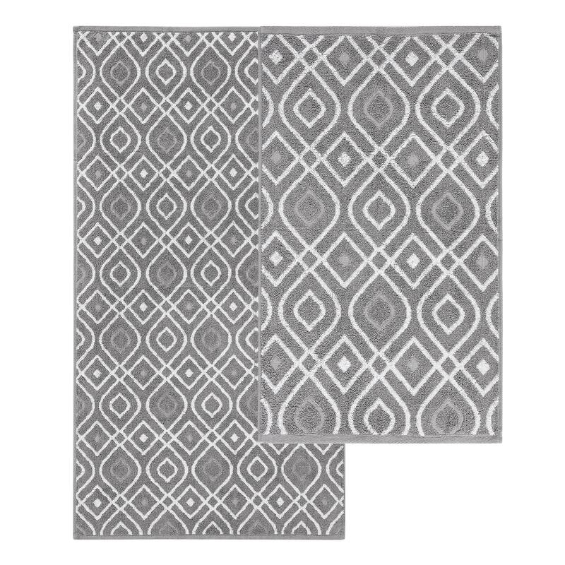 Modern Threads 6-Piece Yarn Dyed Oxford Towel Set