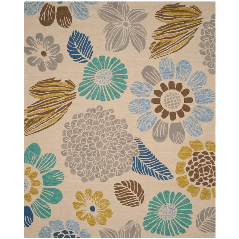 SAFAVIEH Handmade Four Seasons Alissa Floral Rug