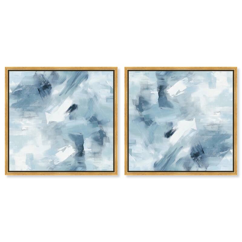 Lavender Haze Dinner Canvas by Art Remedy - 10" x 15" - Silver