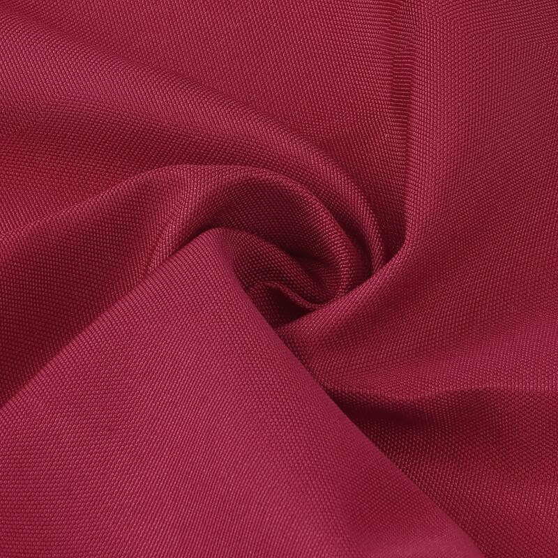 6 Pack Polyester Napkins, Good Choice of Napkins for Wedding Restaurant Cocktail Party - 18x18 Inch - Wine Red