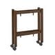 preview thumbnail 29 of 27, Dolores Wood Finish Folding Bar Cart with Two Detachable Trays by iNSPIRE Q Modern