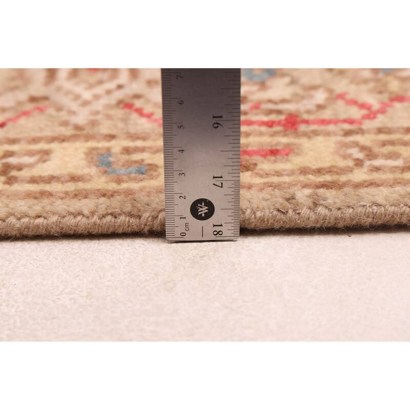 ECARPETGALLERY Hand-knotted Jules Serapi Red Wool Rug - 4'2 x 5'11