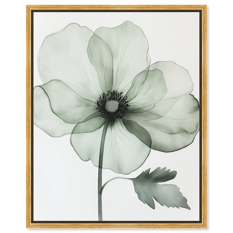 Delicate Stamen IV Canvas by Art Remedy - Gold - 36" x 45"