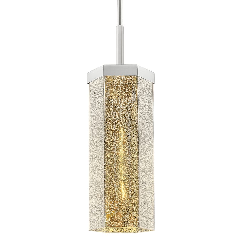 Innovations Lighting 463-1S-G463-12ME Blakeley 5" Wide Mini Pendant - Satin Nickel