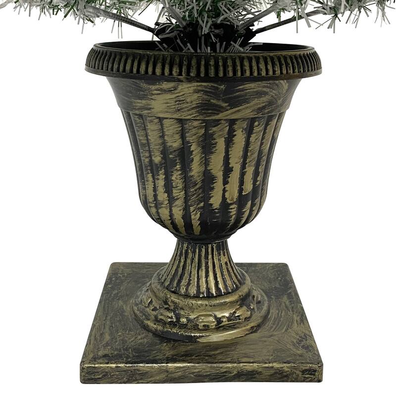 Pre-lit Xmas Tree Artificial Christmas 4-Piece Set