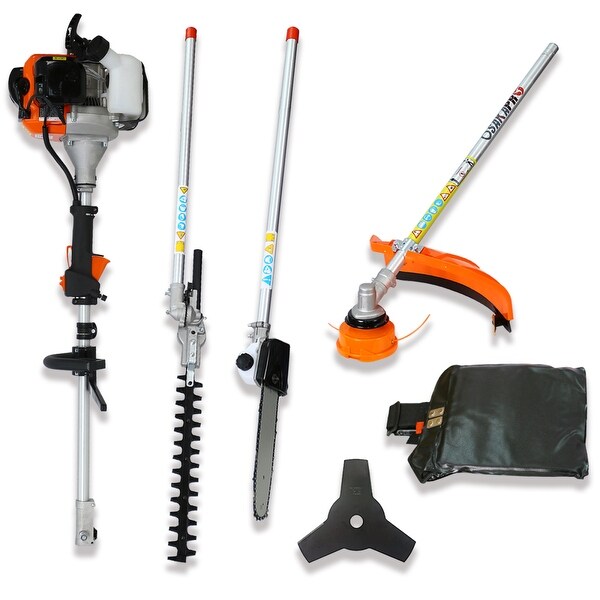 4 in 1 2-Cycle Multi-Functiona Garden Trimming Tool System - Bed