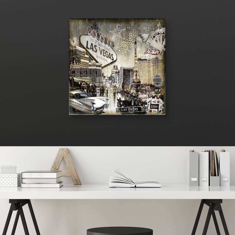 Las Vegas by Dylan Matthews Canvas Art Print