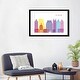 preview thumbnail 16 of 18, iCanvas "Atlanta II Skyline Pop" by Paul Rommer