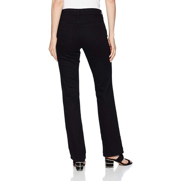 nydj marilyn black jeans