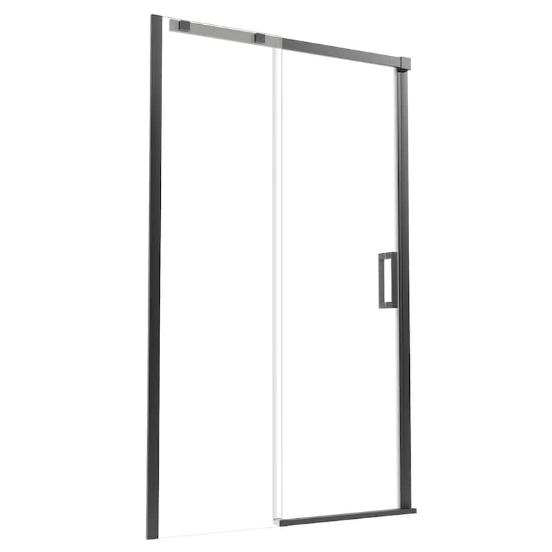 Modland 44-48" x 74'' Adjustable Sliding Shower Door, 5/16" SGCC Tempered Glass, Framed Enclosure with 304 Stainless Handle
