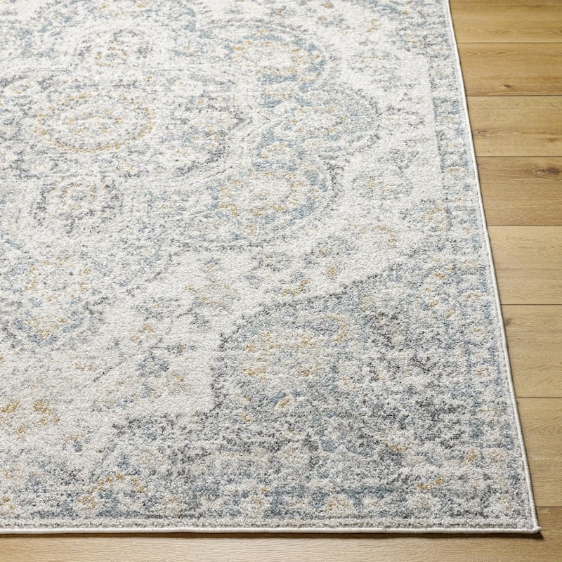 Livabliss Elaziz Updated Traditional Medallion Area Rug