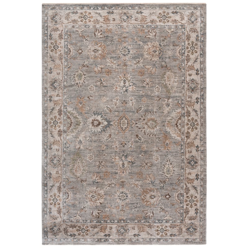 Lauren Ralph Lauren Abbey Hendrikje Traditional Rug - Grey/Blue - 9' x 12'