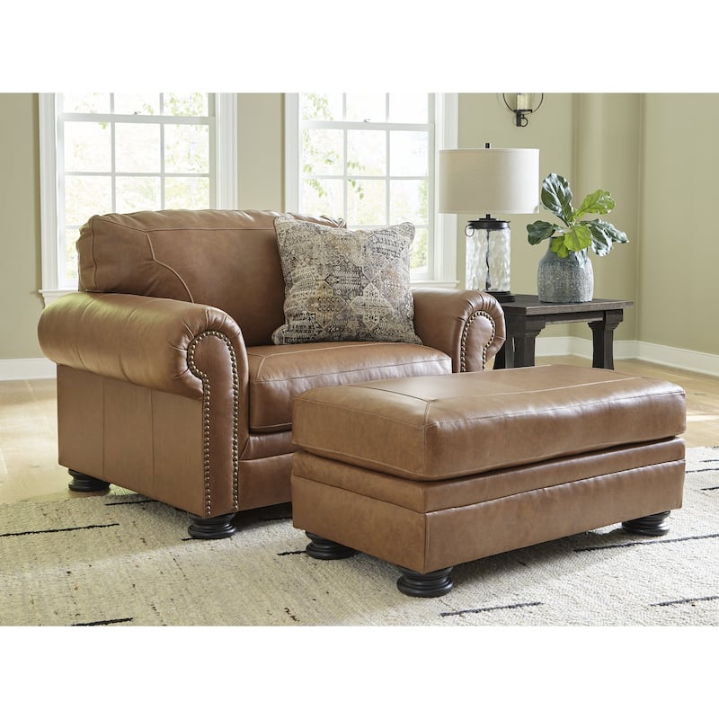 Signature Design by Ashley Carianna Brown 2-Piece Upholstery Package - 54" W x 40" D x 40" H
