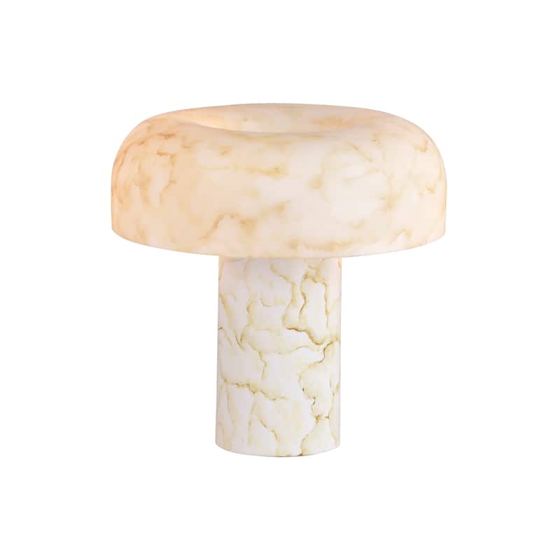 Tambae Glass Marble Finish Table Lamp